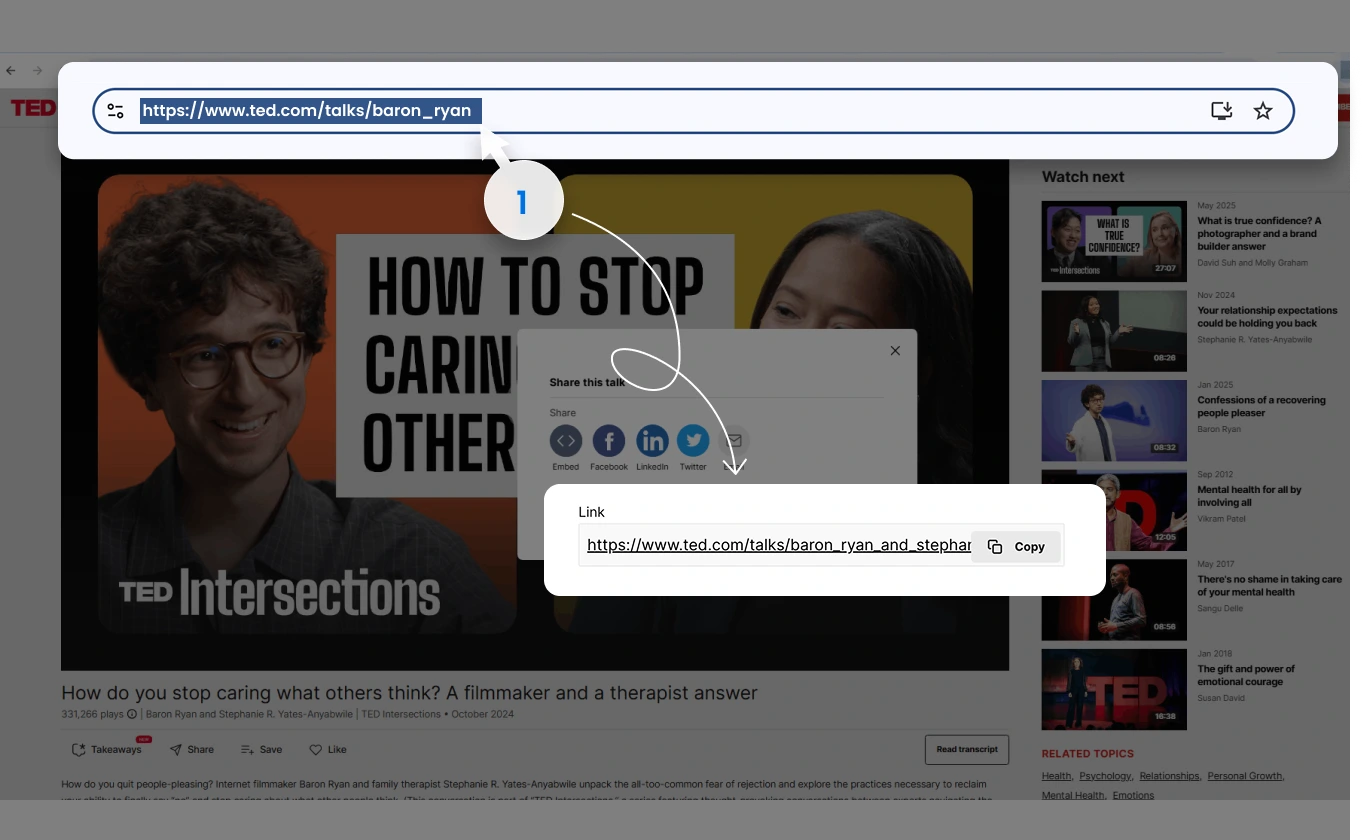 ted talks url