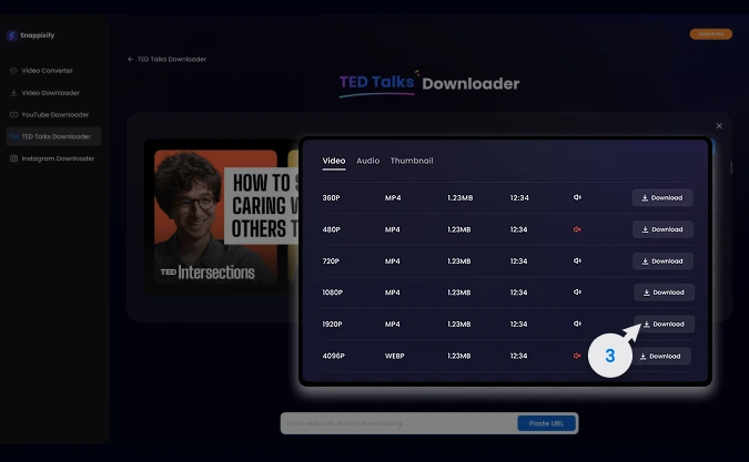 download ted talks