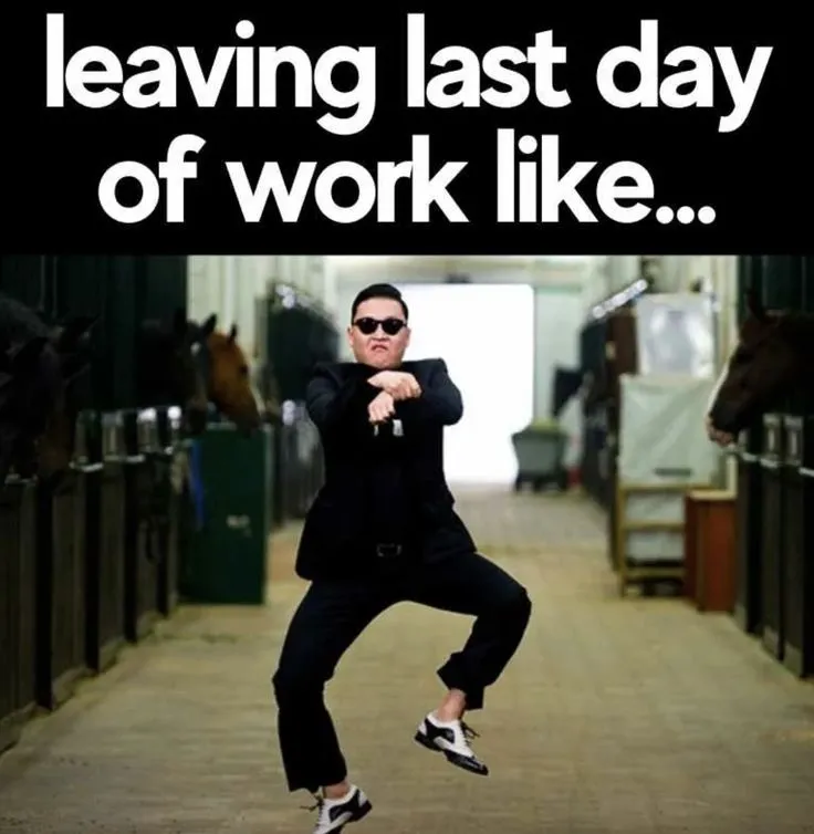 last day work dance