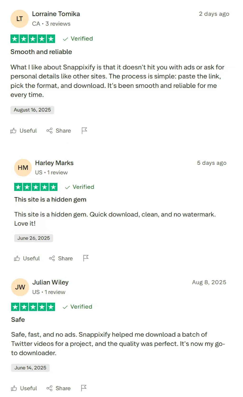 Snappixify User Reviews on Trustpilot