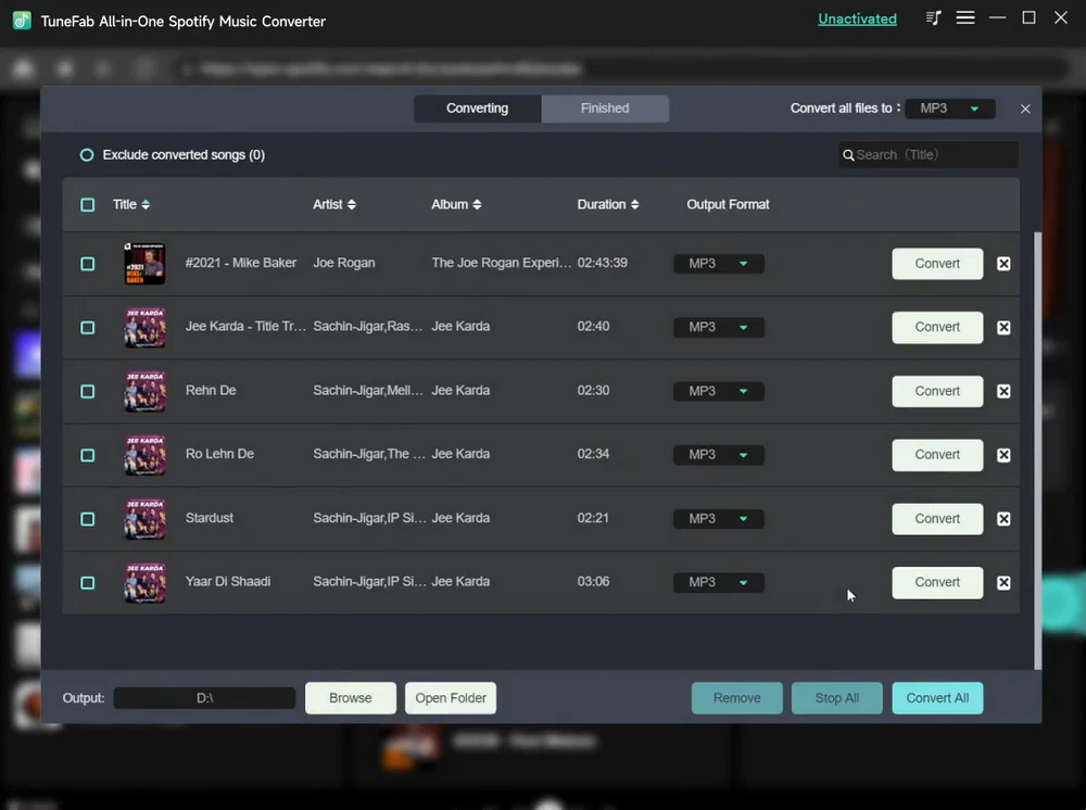 Tunefab Spotify Downloader