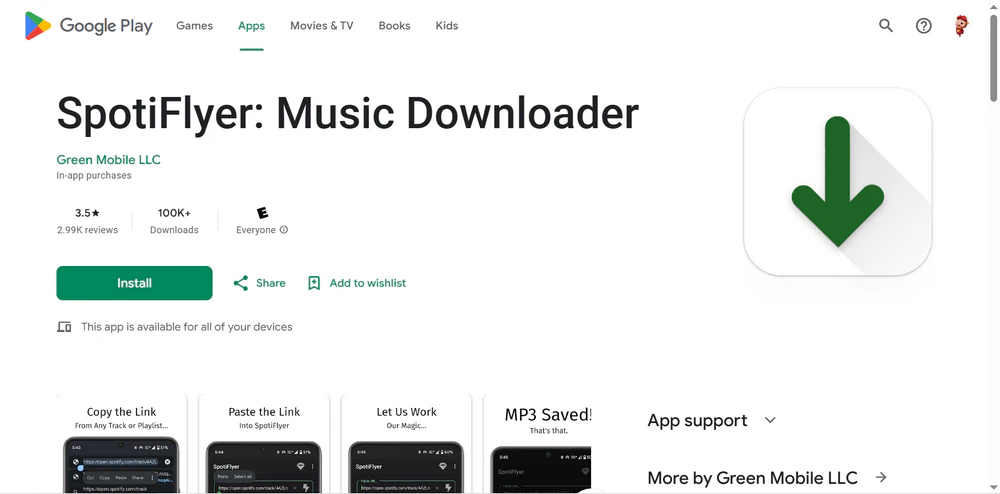 Spotiflyer music downloader