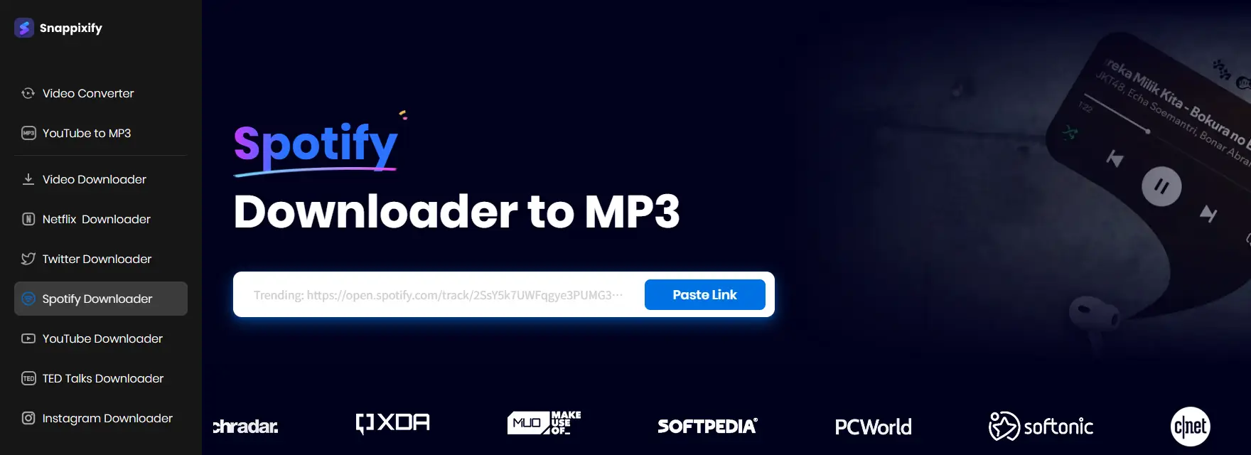 Snappixify Spotify Downloader