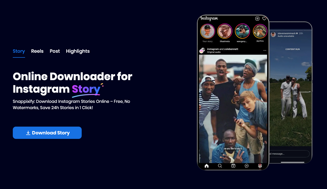 insta reels, stories, lives, and more