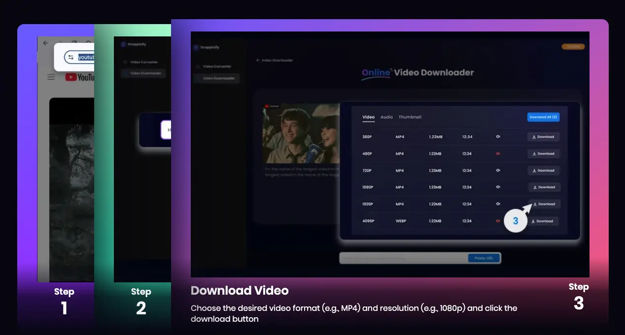 video downloader steps