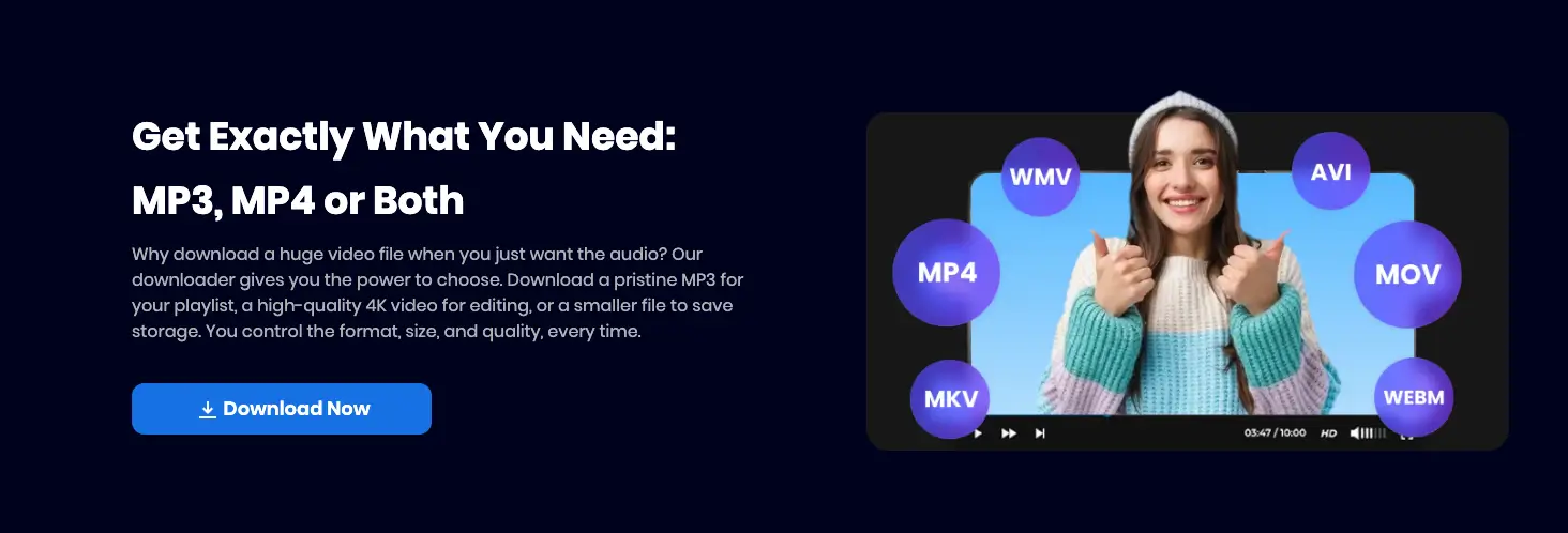 format: mp3 mp4 and more