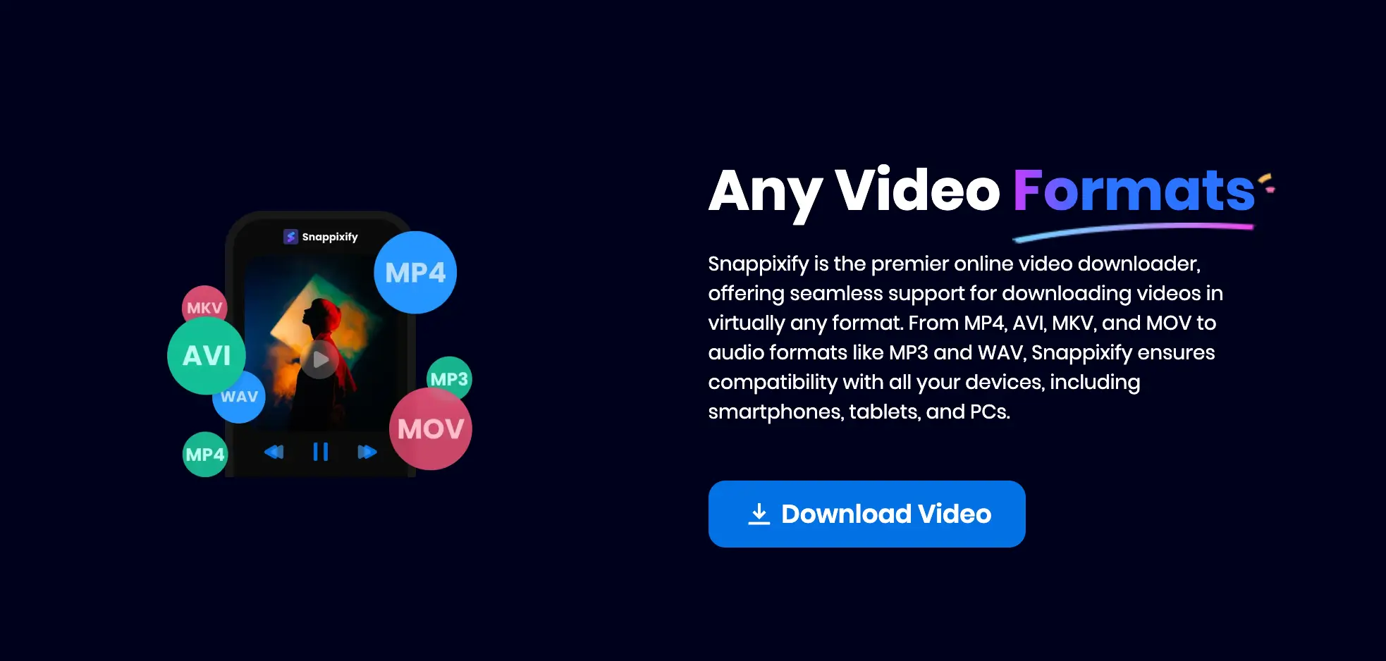 video formats