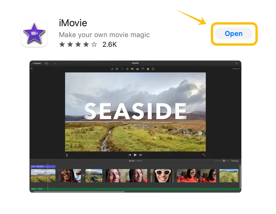 Download iMovie