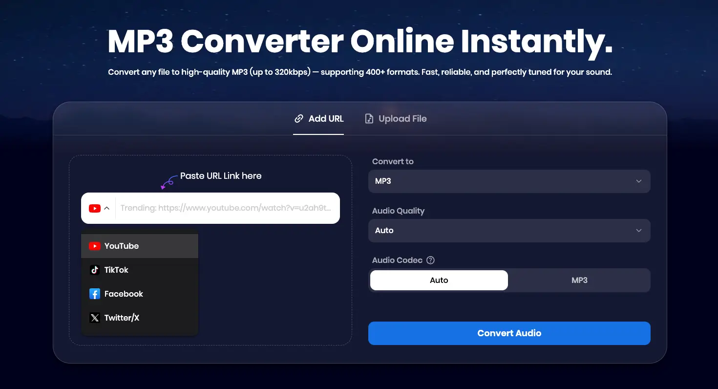 Snappixify mp3 converter