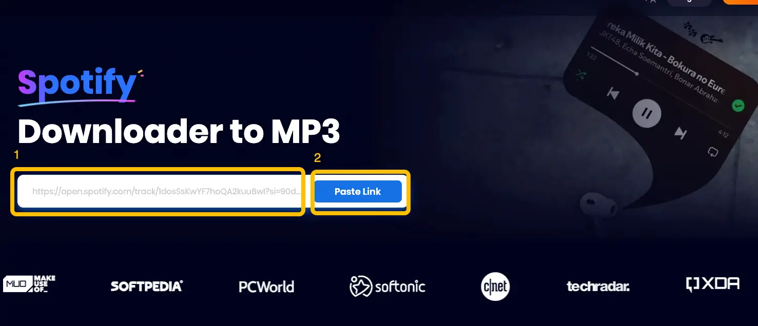 Paste the Link Navigate to Snappixify