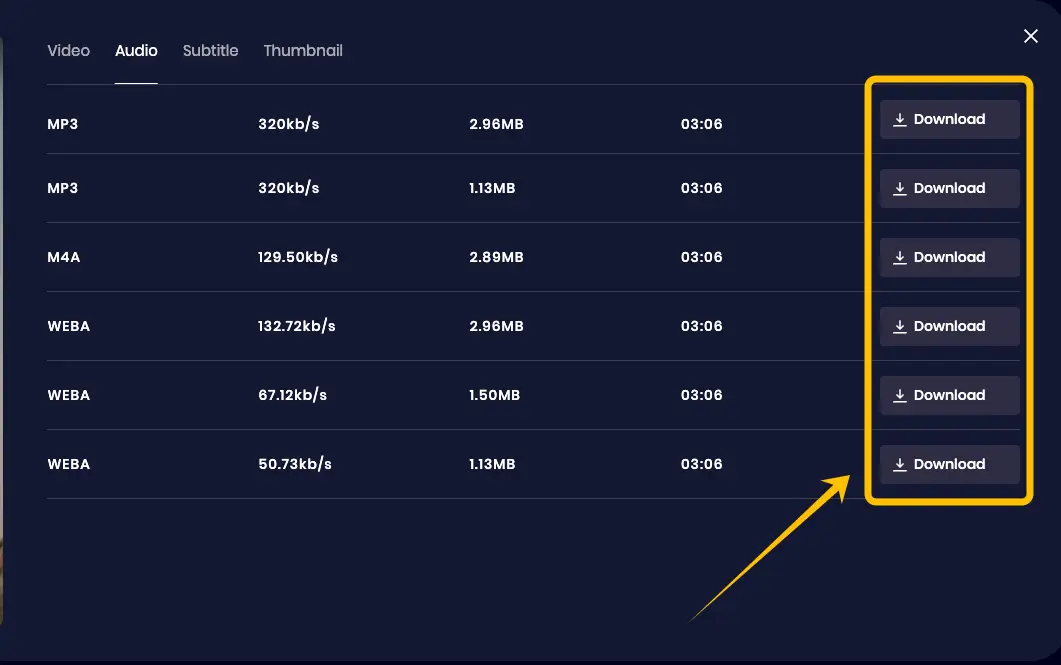 Convert and Download 