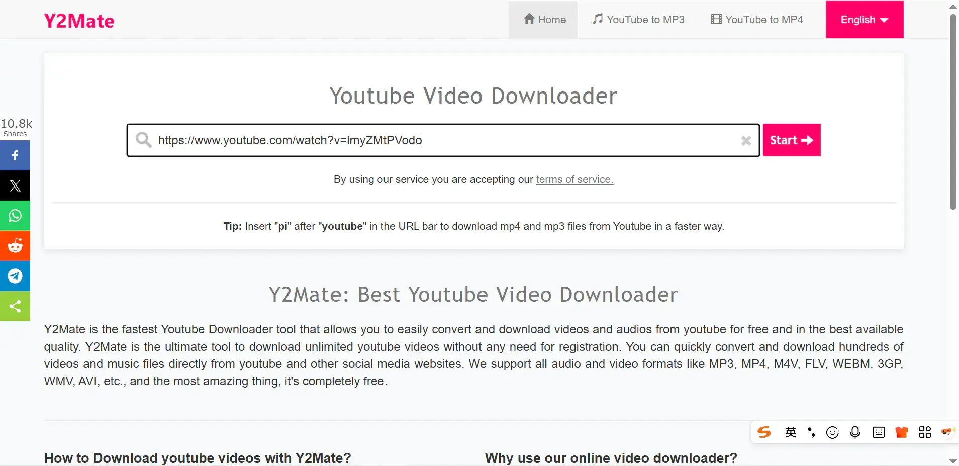 y2mate converter