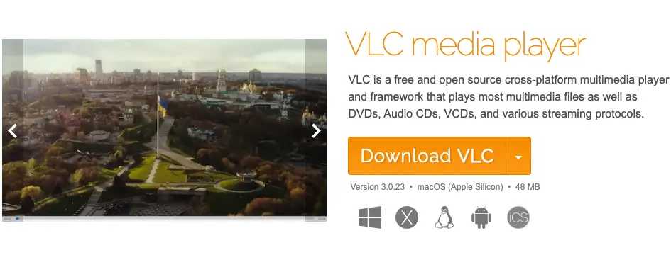 VLC Media Player – Best Desktop All-in-One Tool