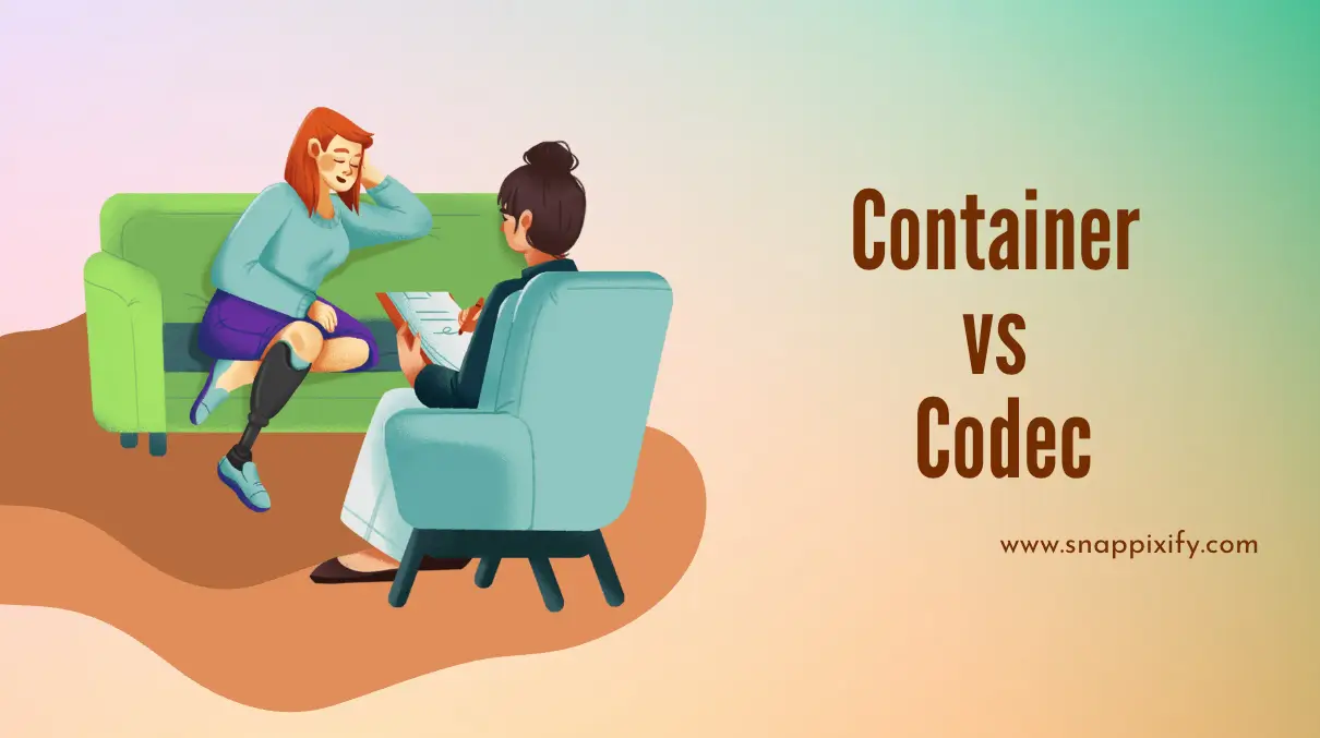 Container VS Codec