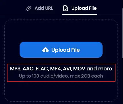 support mp4, avi, mov and more format